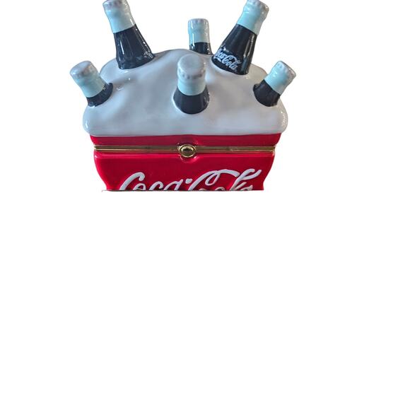 Coca Cola Ice Chest trinket jewelry box - Picture 7 of 8